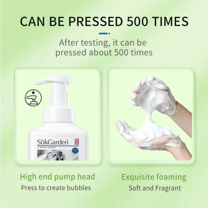 SukGarden Plant Based Tea Fragrant Bubble Hand Wash 500ml — product information 3