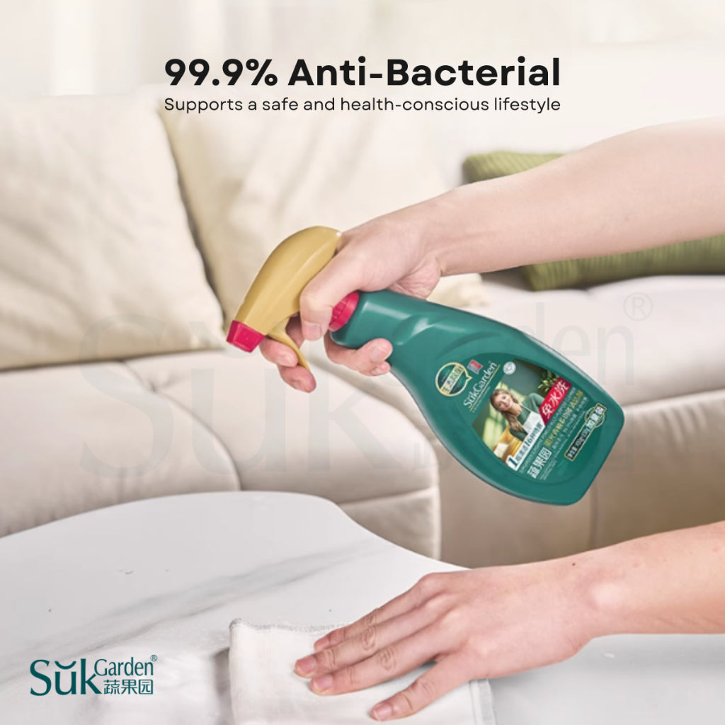 SukGarden Plant Based Household Pomelo Kitchen Multi Purpose Cleaner 600G — 3 Bottles — product information 4