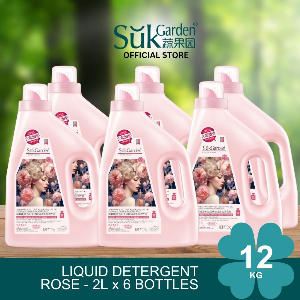 SukGarden Plant Based Essential Oil Liquid Detergent 2KG — product information 5