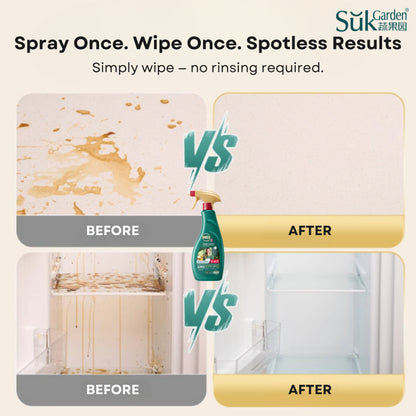 SukGarden Kitchen Multi-Purpose Bathroom Household Cleaning Spray Bundle Set — product information 3