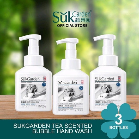 SukGarden Plant Based Tea Fragrant Bubble Hand Wash 500ml — product image